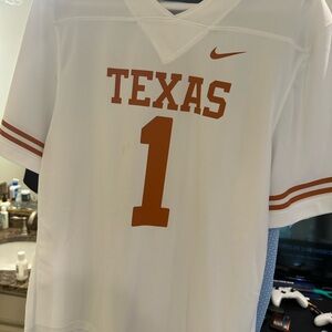 Nike White Athletic Jersey